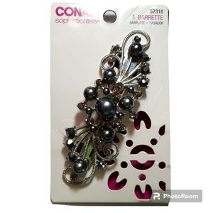 Conair Silver Tone Barrette